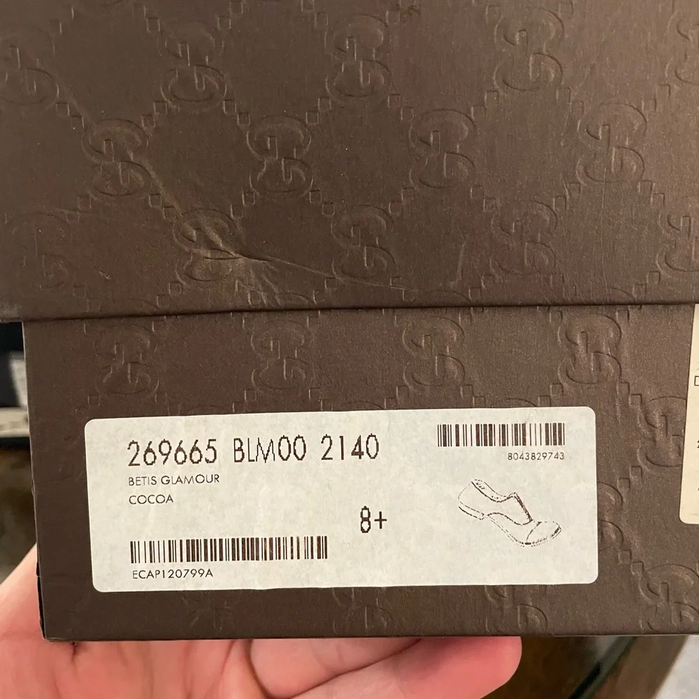 Gucci Betis Glamour Shoes - Cocoa - Gucci Men’s Shoes - Size 9.5 (US) - Picture 7 of 7